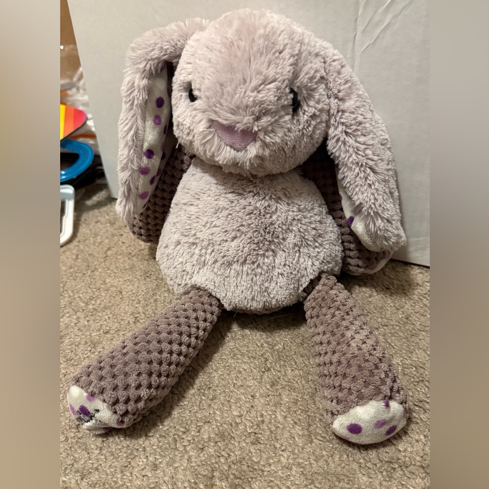 Scentsy Buddy Bunny with Purple Accents